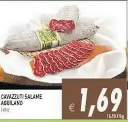 Iperfamily Cavazzuti Salame Aquilano offerta