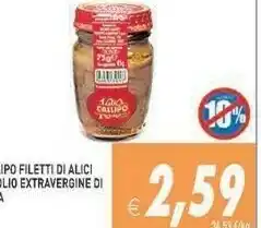 Iperfamily Callipo Filetti Di Alici All Olio Extravergine Di Oliva offerta