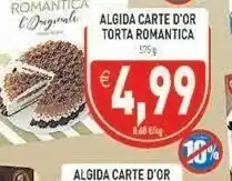 Iperfamily Algida Carte D'Or Patisserie Romantica Torta offerta