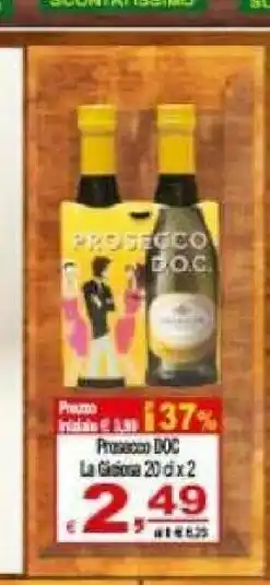Gros La Gioiosa Prosecco Doc offerta