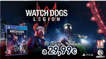 Unieuro Ubisoft Watch Dogs: Legion Basic Inglese PlayStation 5 offerta