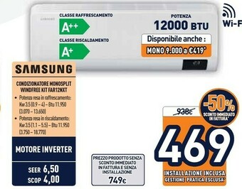 Samsung Condizionatore FAR12KIT