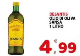 Premium Supermercati DESANTIS OLIO DI OLIVA SANSA 1 LITRO offerta