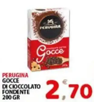 PERUGINA GOCCE DI CIOCCOLATO FONDENTE 200 GR