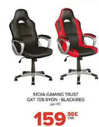 Gamestop Trust Sedie ufficio offerta
