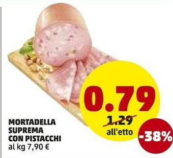 PENNY Mortadella Suprema Con Pistacchi offerta