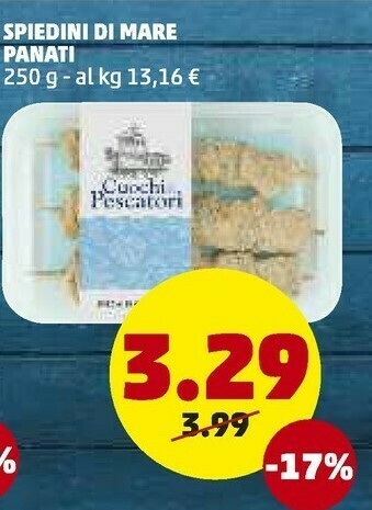 PENNY Spiedini Di Mare Panati offerta