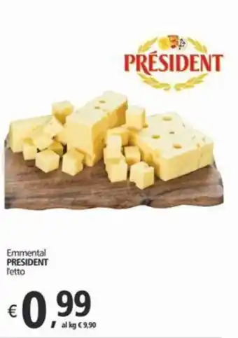 Alter Discount Emmental PRESIDENT offerta