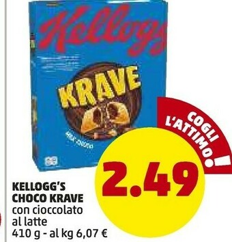 PENNY Kelloggs Choco Krave Con Cioccolato offerta