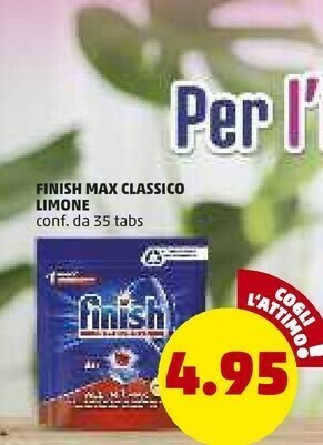 PENNY Finish Max Classico Limone offerta