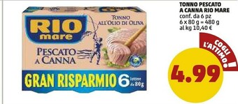 PENNY Rio Mare Tonno Pescato A Canna offerta