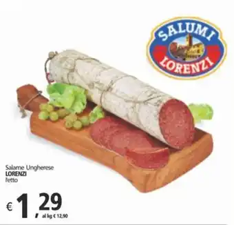 Alter Discount Salame Ungherese LORENZI offerta
