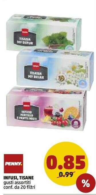 PENNY Penny Market Infusi Tisane offerta