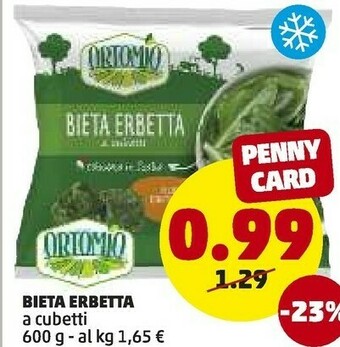 PENNY Ortomio Bieta Erbetta offerta