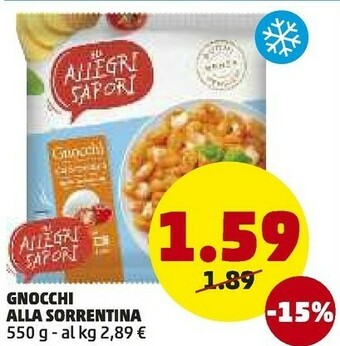 PENNY Gli Allegri Sapori - Gnocchi alla Sorrentina 550 g(ml) offerta