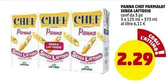 PENNY Parmalat Chef Panna Per Cucinare 375 G(ml) offerta