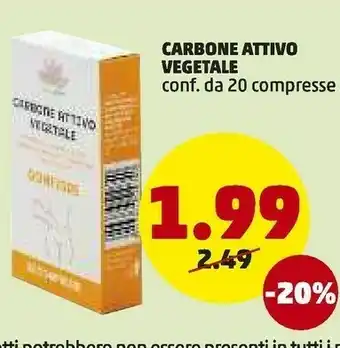 PENNY Penny Market Carbone Attivo Vegetale offerta