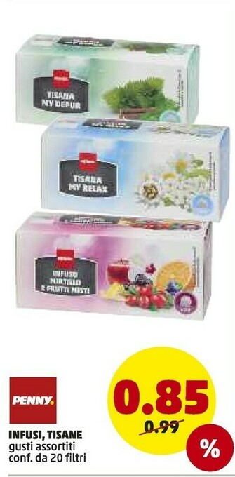PENNY Penny Market Infusi Tisane offerta