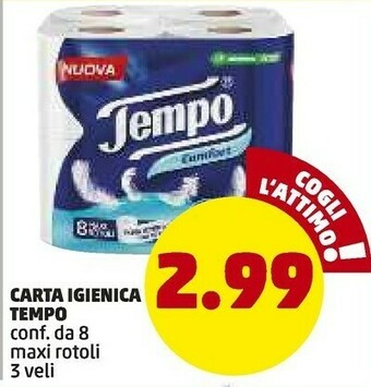 PENNY Tempo Carta Igienica offerta