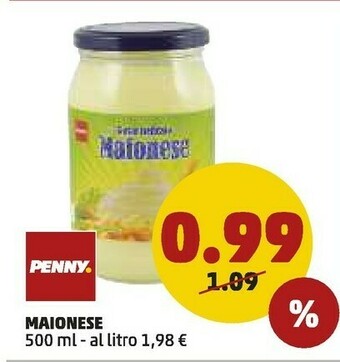 PENNY Penny Maionese offerta