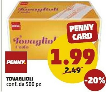 PENNY Penny Tovaglioli offerta