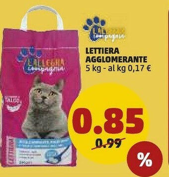 PENNY Lettiera Agglomerante offerta