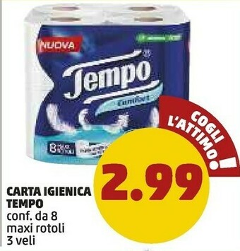 PENNY Tempo Carta Igienica offerta