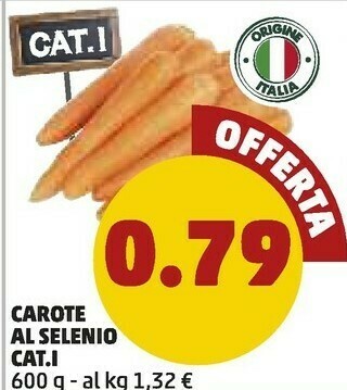 PENNY Carote Al Selenio offerta