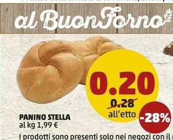 PENNY Panino Stella offerta