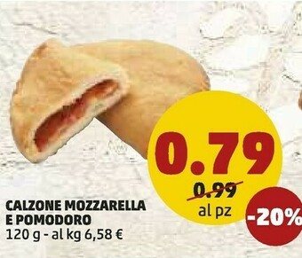 Calzone Mozzarella E Pomodoro
