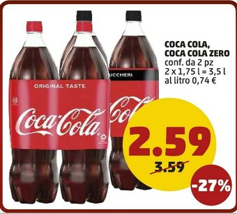 PENNY Coca-Cola - Coca-Cola 1750 g(ml) offerta