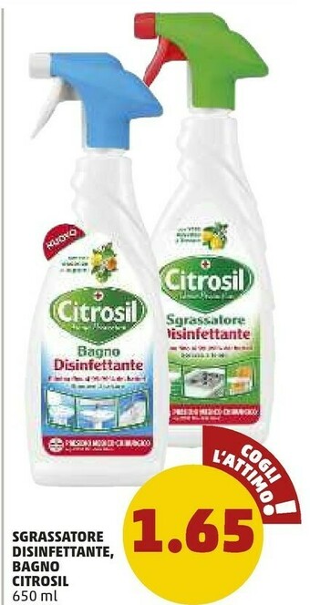 PENNY Citrosil Bagno Disinfettante 650 Ml offerta