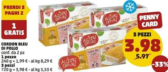 PENNY Cordon Bleu Di Pollo offerta