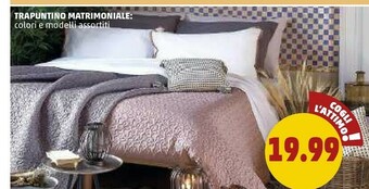 PENNY Trapuntino Matrimoniale offerta