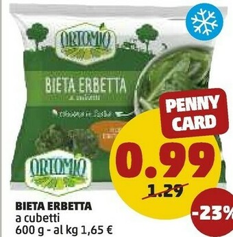 PENNY Ortomio Bieta Erbetta offerta