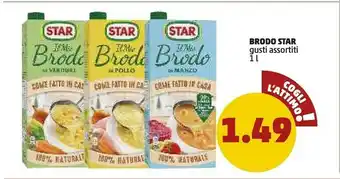 PENNY Star Brodo Ricetta Tutto Sapore 1000 G(ml) offerta