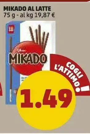 PENNY Glico Mikado Al Latte offerta