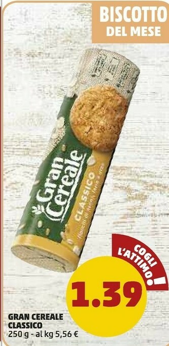 PENNY Mulino Bianco Classico Gran Cereale 250 G(ml) offerta