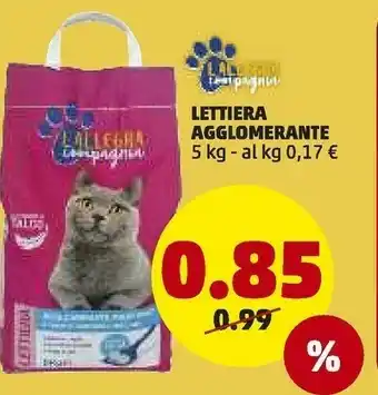 PENNY Lettiera Agglomerante offerta