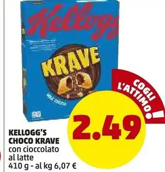 PENNY Kelloggs Choco Krave Con Cioccolato offerta