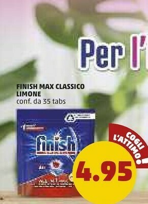PENNY Finish Max Classico Limone offerta