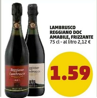 Lambrusco Reggiano Doc Amabile