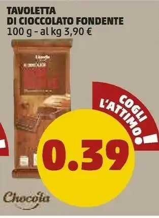 PENNY Chocola Tavoletta Di Cioccolato Fondente offerta