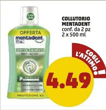 PENNY Mentadent Collutorio offerta
