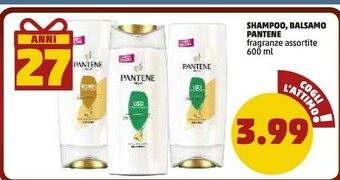 PENNY Pantene Shampoo 600 Ml offerta