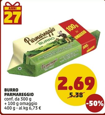 PENNY Parmareggio Burro 400 G(ml) offerta