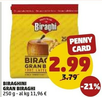 PENNY Biraghi Gran Ni 250 G offerta