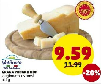 PENNY ValBontà - Grana Padano offerta