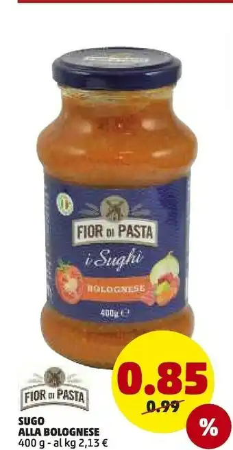 PENNY Fior di pasta Sughi per pasta offerta