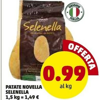 PENNY Selenella Patate Novella offerta
